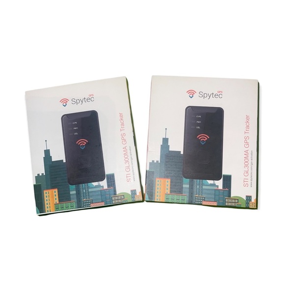 SPYTEC STI GL300MA GPS Tracker & Weatherproof Magnetic Case Excellent. NWT - Picture 2 of 10